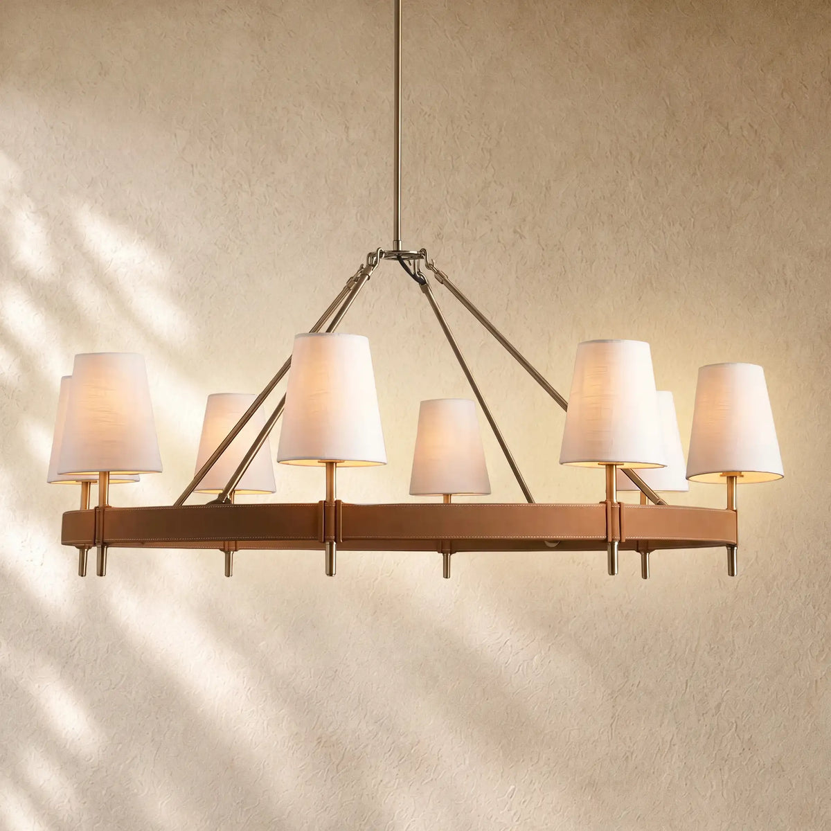 Hastin Round Chandelier 6/8/1O-Light