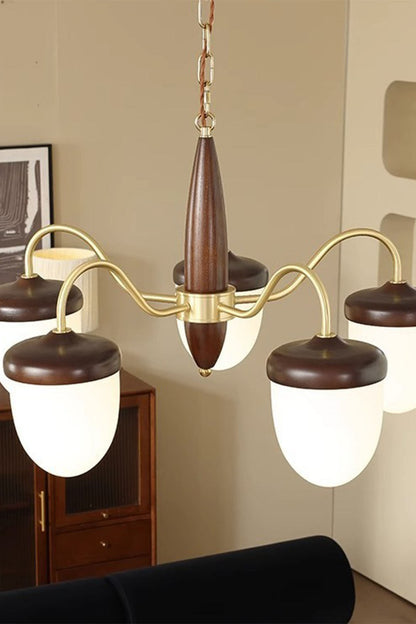Hazelnut Branch Chandelier - view 11 | morylighting