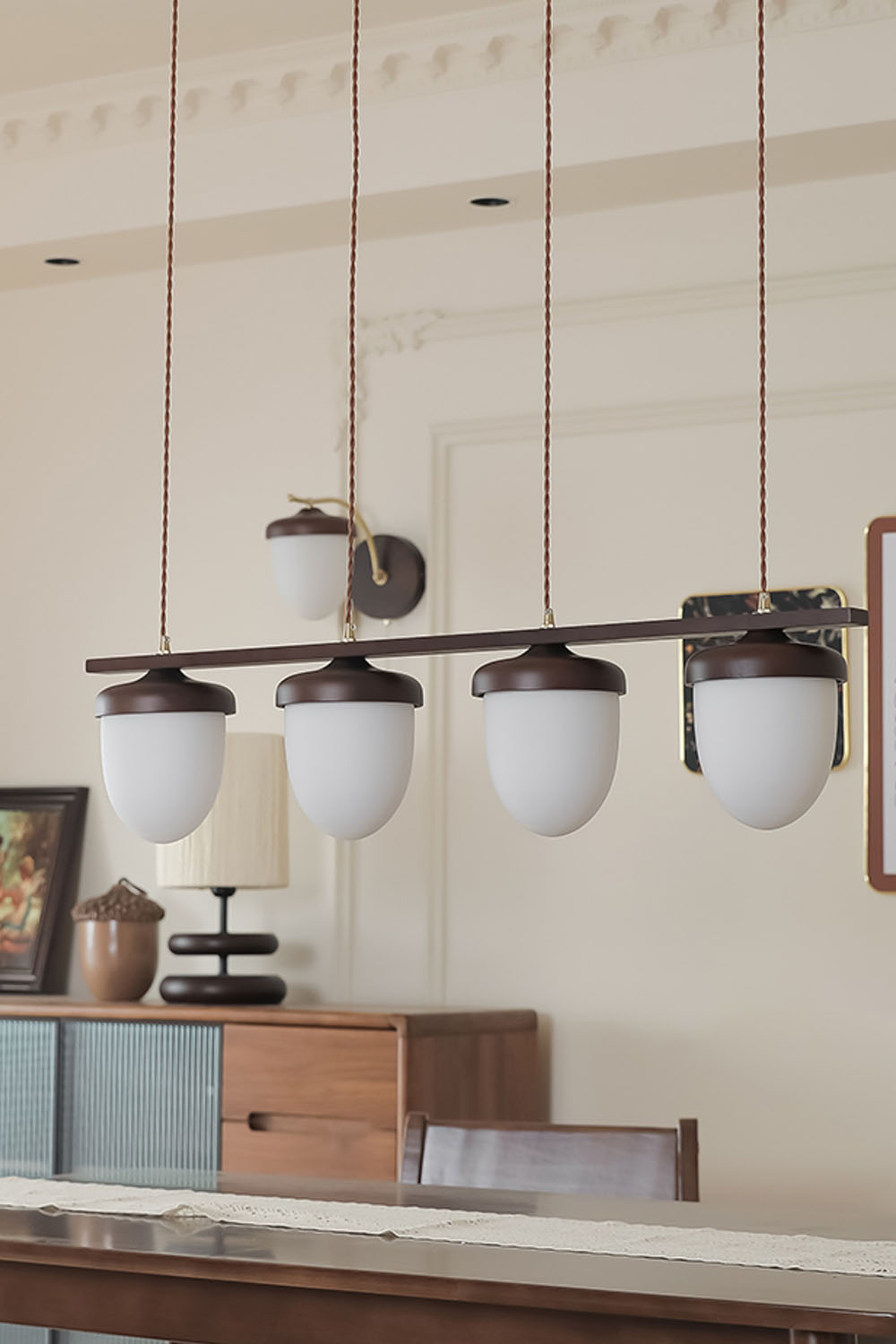 Hazelnut Branch Chandelier - view 12 | morylighting