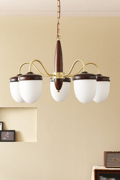Hazelnut Branch Chandelier - view 14 | morylighting