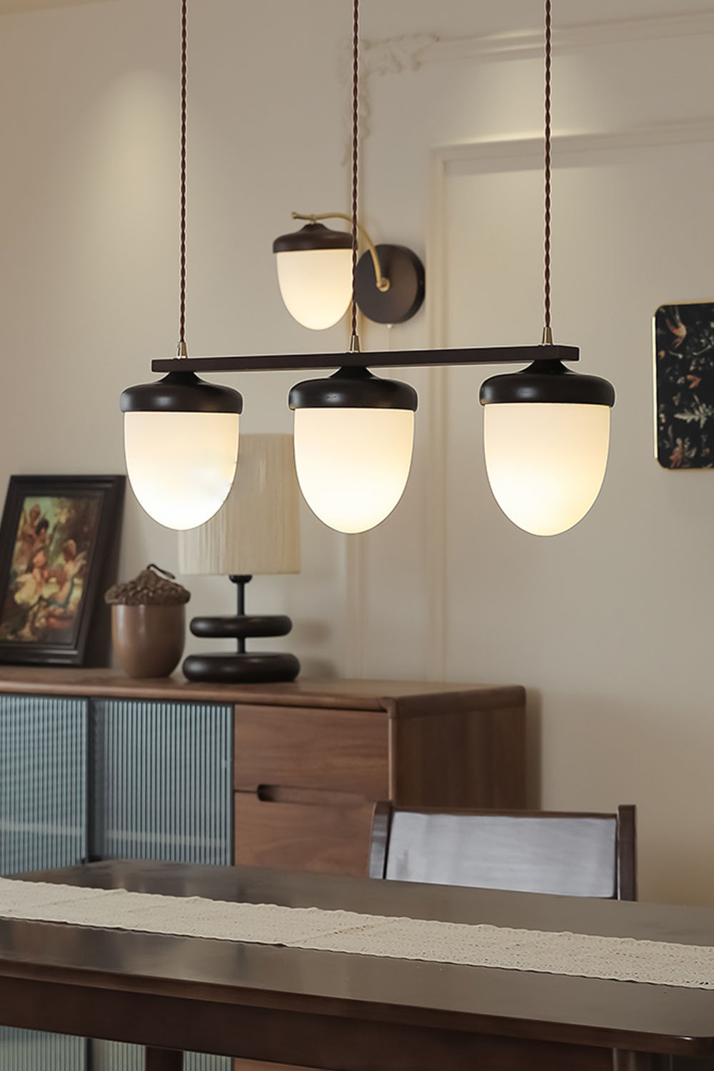 Hazelnut Branch Chandelier - view 15 | morylighting