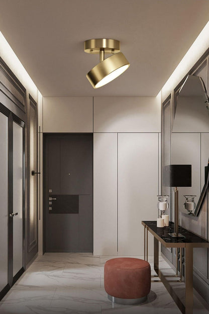 Brass Hero Rotating Ceiling Lamp - view 11 | morylighting