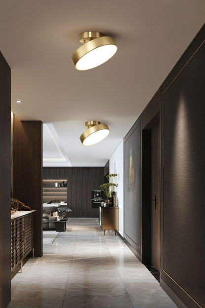 Brass Hero Rotating Ceiling Lamp - view 6 | morylighting