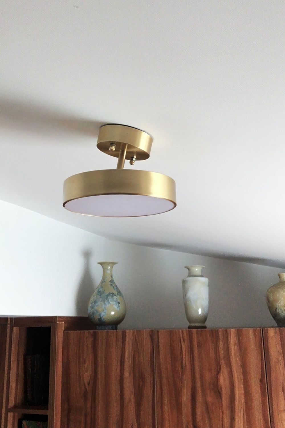 Brass Hero Rotating Ceiling Lamp - view 13 | morylighting