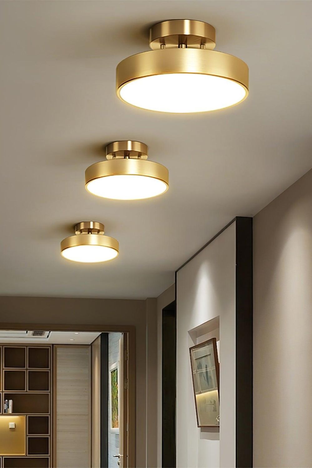 Brass Hero Rotating Ceiling Lamp - view 7 | morylighting