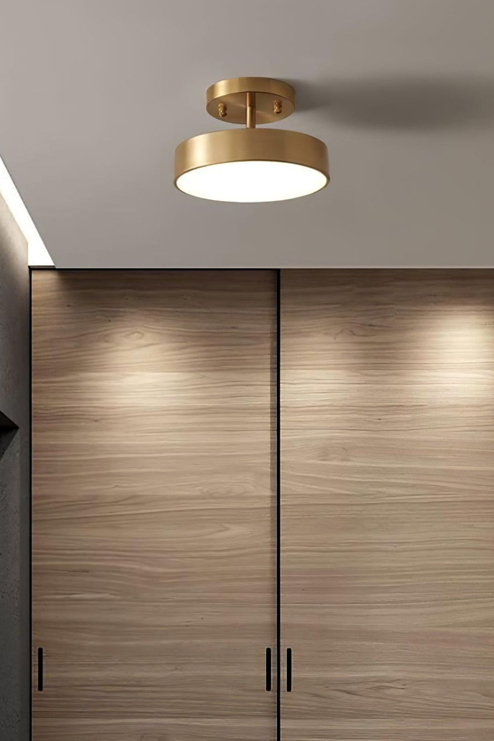 Brass Hero Rotating Ceiling Lamp - view 8 | morylighting