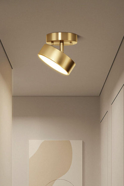 Brass Hero Rotating Ceiling Lamp - view 9 | morylighting