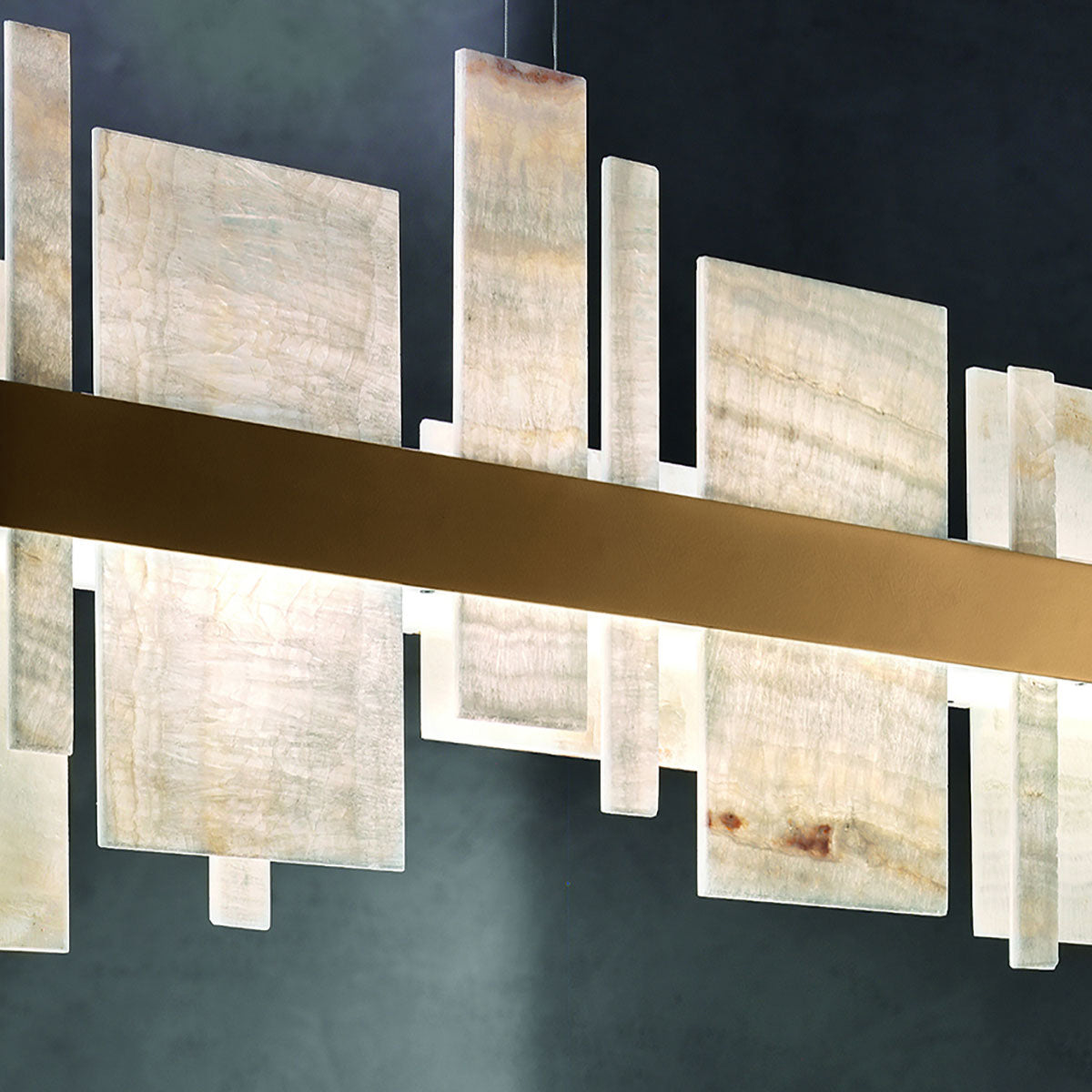 Honice LED Alabaster Chandelier