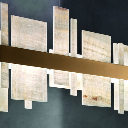 Honice LED Alabaster Chandelier