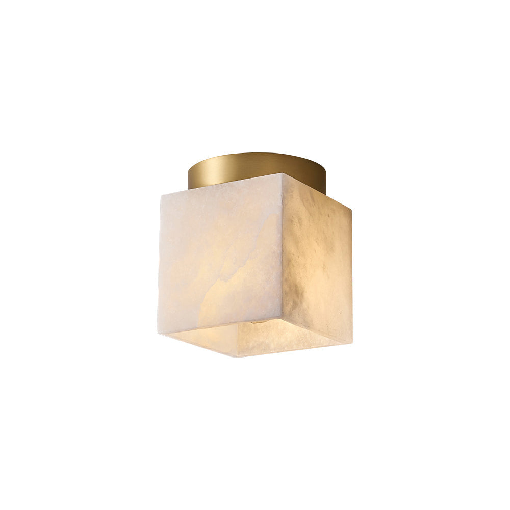 Budnick  Alabaster Ceiling Light