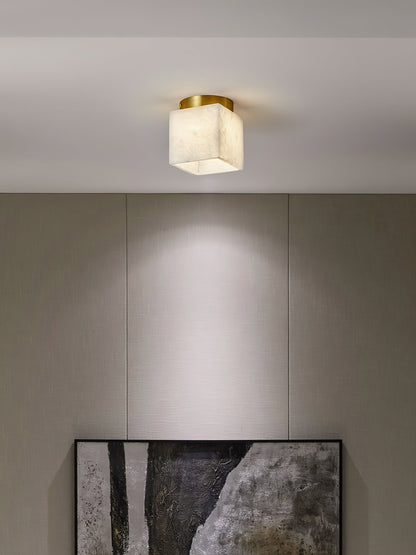 Budnick  Alabaster Ceiling Light