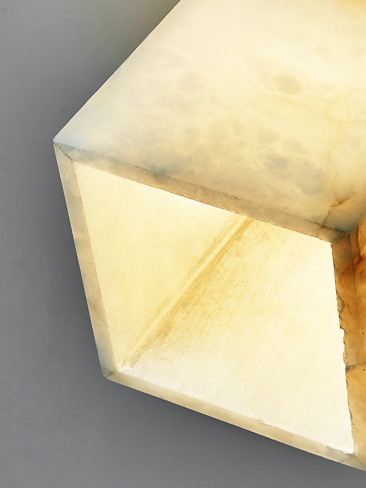 Budnick  Alabaster Ceiling Light
