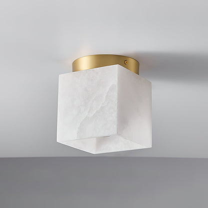 Budnick  Alabaster Ceiling Light