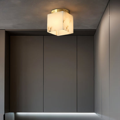 Budnick  Alabaster Ceiling Light