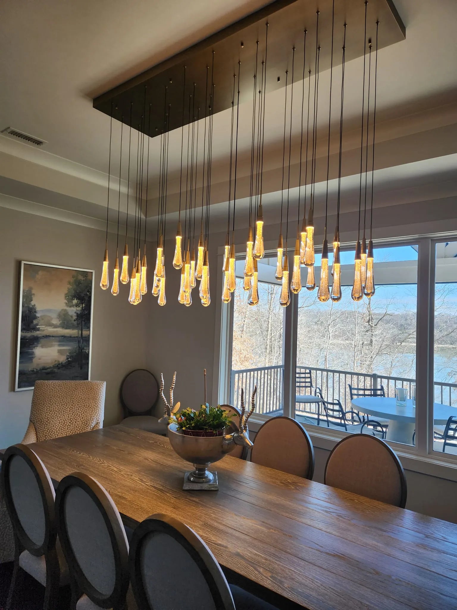 Soltaire Linear Chandelier 37" 50" 60" 70" 87" 120" | Morylighting (52)