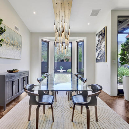 Soltaire Linear Chandelier 37" 50" 60" 70" 87" 120" | Morylighting (51)