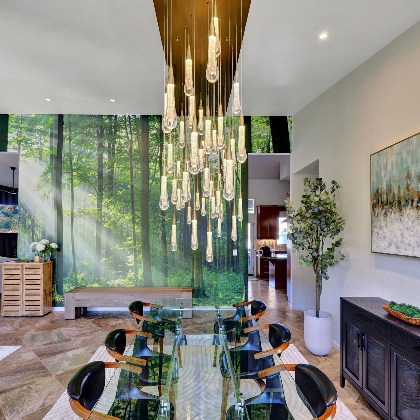 Soltaire Linear Chandelier 37" 50" 60" 70" 87" 120" | Morylighting (50)