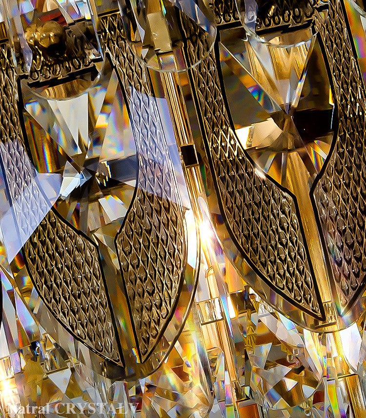 Morylighting Grand Empire Tiered Crystal Chandelier - Background Shot