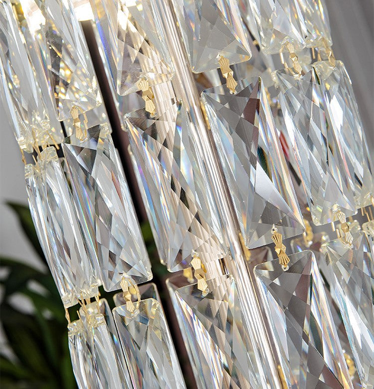 Morylighting Grand Empire Tiered Crystal Chandelier - Background Shot
