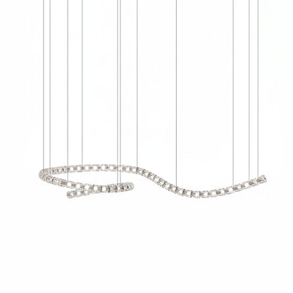 Gabriel Chrome Crystal Chandelier