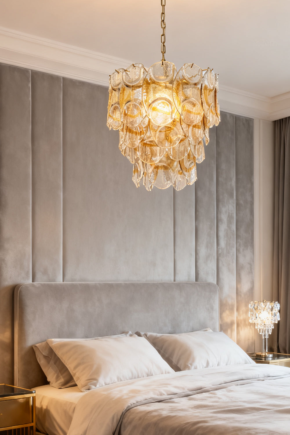 Italian Art Chandelier - view 4 | morylighting