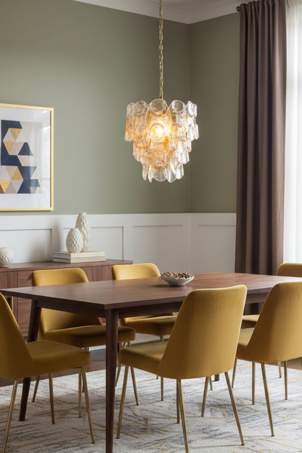Italian Art Chandelier - view 3 | morylighting