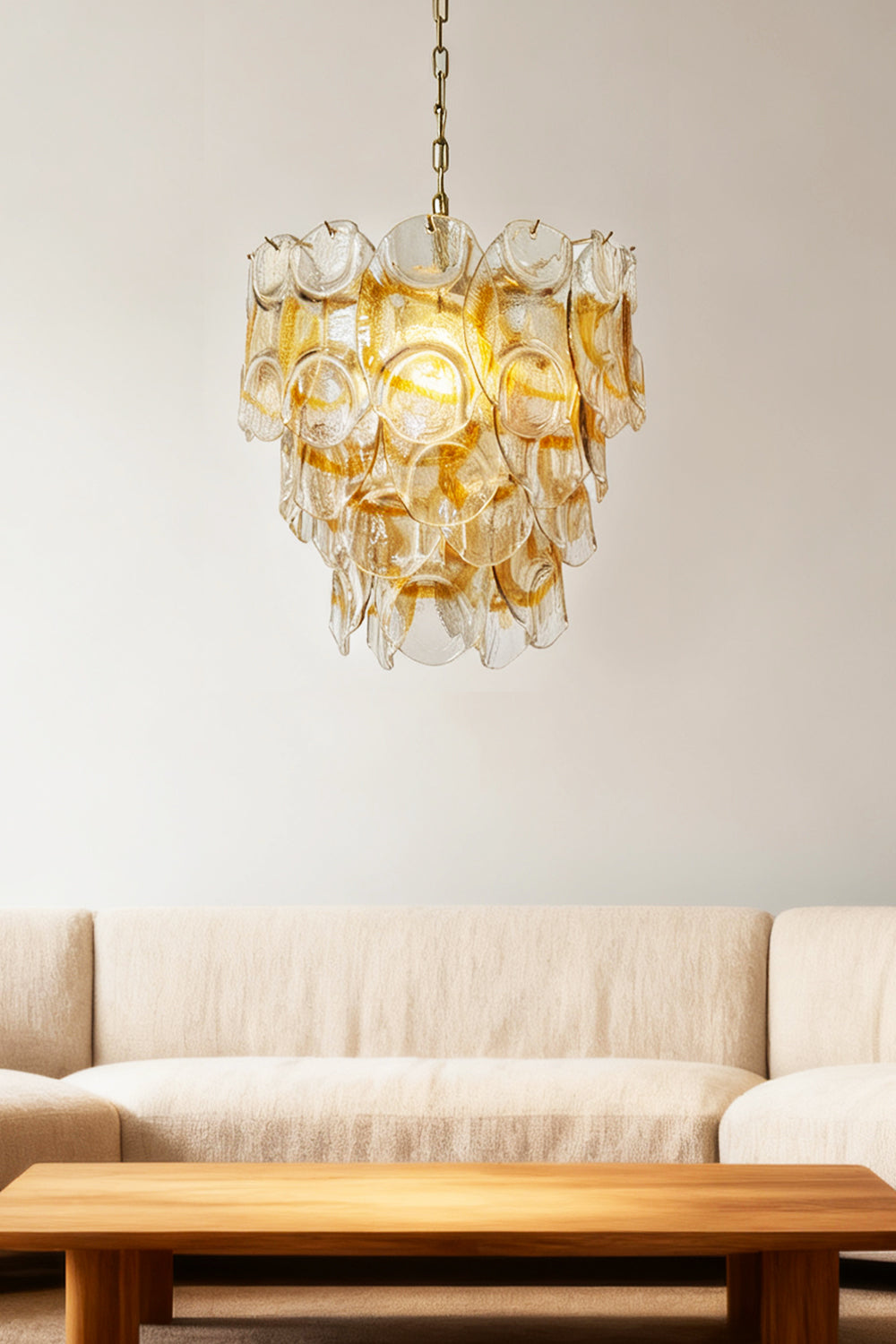 Italian Art Chandelier - view 5 | morylighting