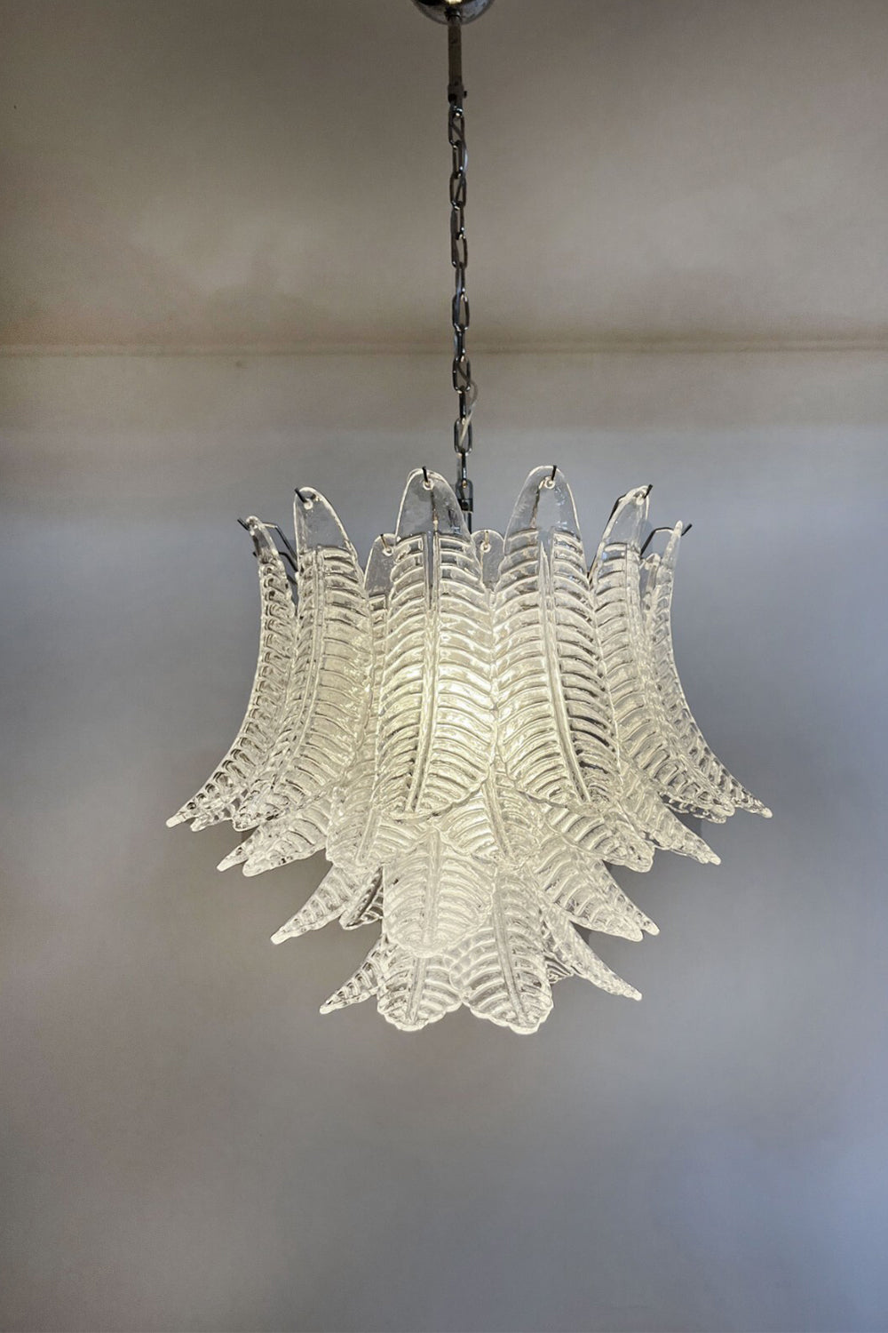 Italian Art Leaf Chandelier - view 15 | morylighting