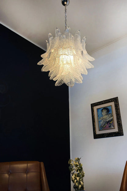 Italian Art Leaf Chandelier - view 6 | morylighting