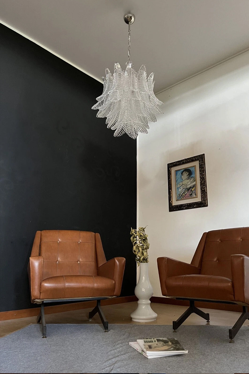 Italian Art Leaf Chandelier - view 11 | morylighting