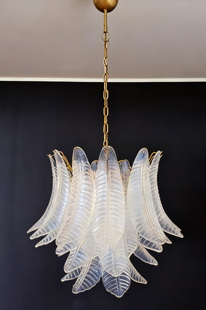 Italian Art Leaf Chandelier - view 23 | morylighting