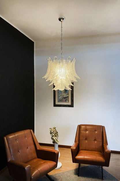 Italian Art Leaf Chandelier - view 2 | morylighting