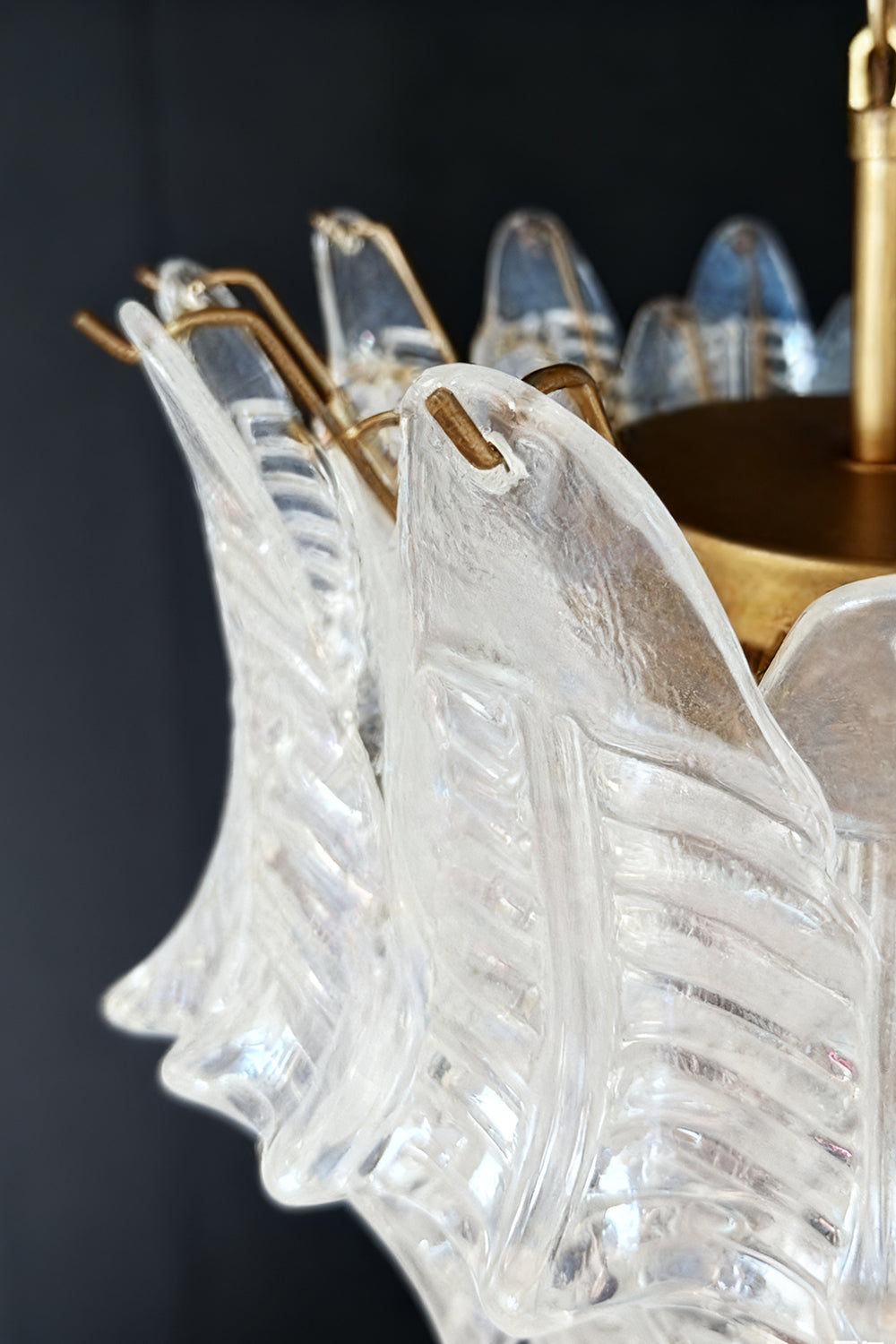 Italian Art Leaf Chandelier - view 24 | morylighting