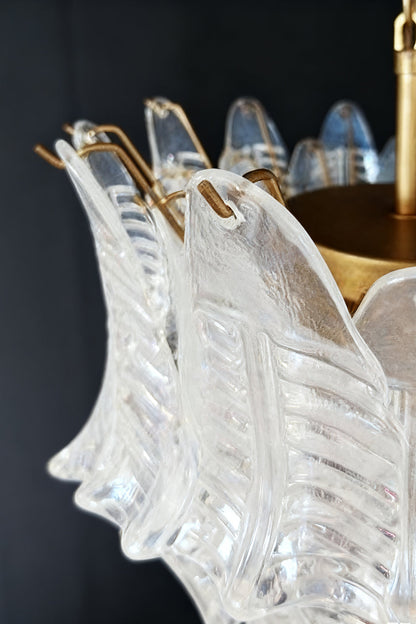 Italian Art Leaf Chandelier - view 24 | morylighting