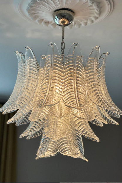 Italian Art Leaf Chandelier - view 13 | morylighting