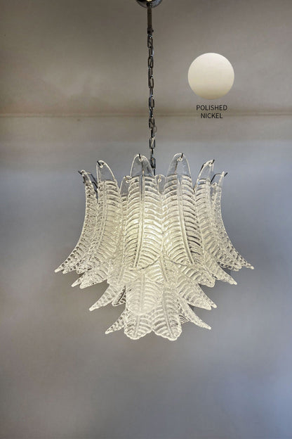 Italian Art Leaf Chandelier - view 27 | morylighting