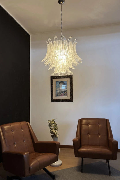 Italian Art Leaf Chandelier - view 4 | morylighting