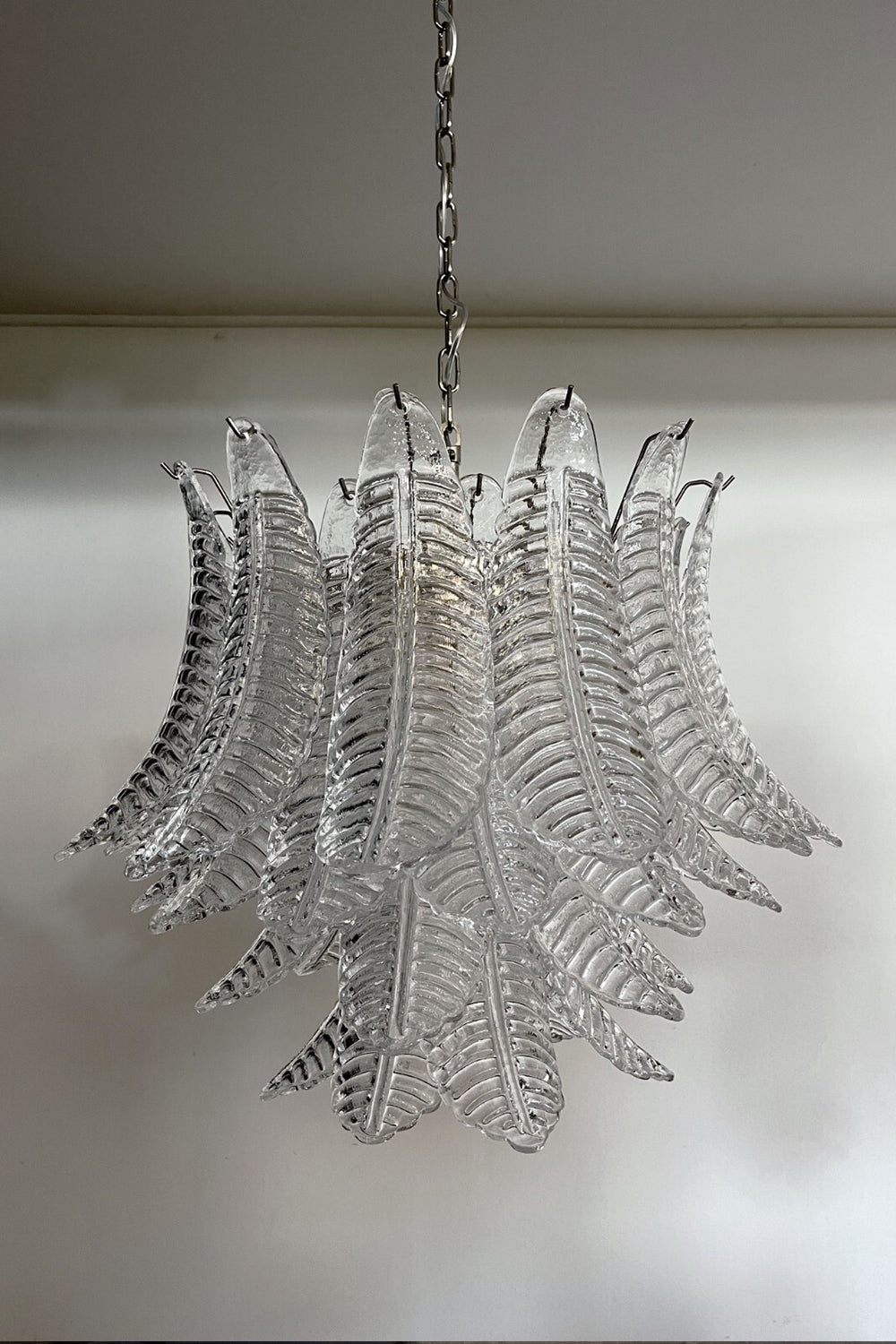 Italian Art Leaf Chandelier - view 20 | morylighting