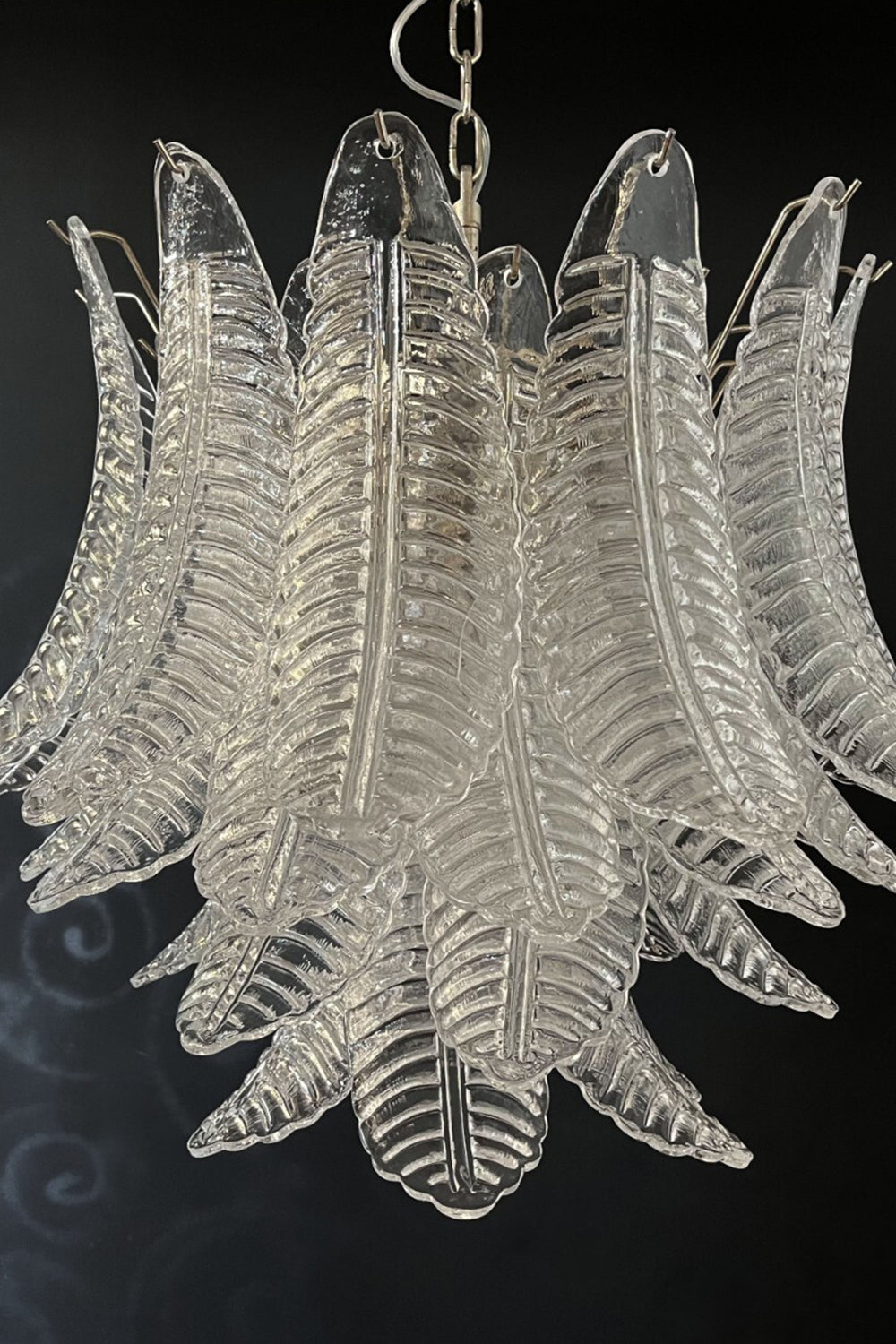 Italian Art Leaf Chandelier - view 21 | morylighting