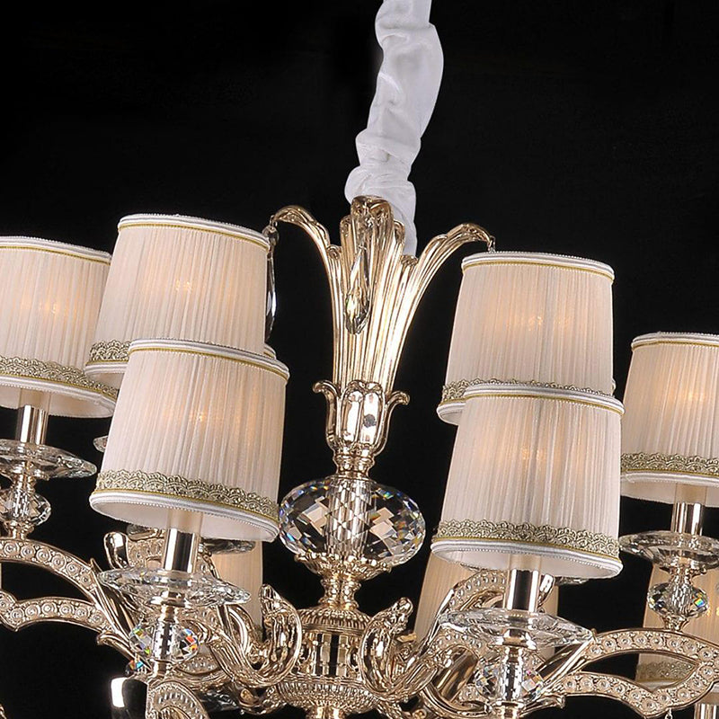 Maria Crystal Classic Chandelier 44" 18 Lights - morylighting