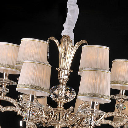 Maria Crystal Classic Chandelier 44" 18 Lights - morylighting