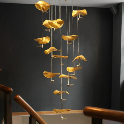 Jenissa Vintage Staircase Chandelier  Seus Lighting