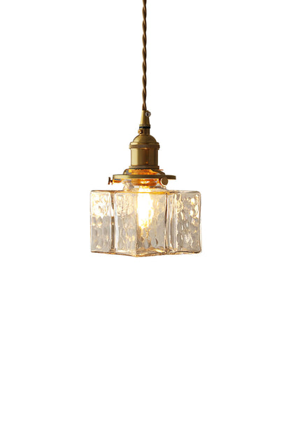 Jewel Square Glass Pendant Lamp | morylighting