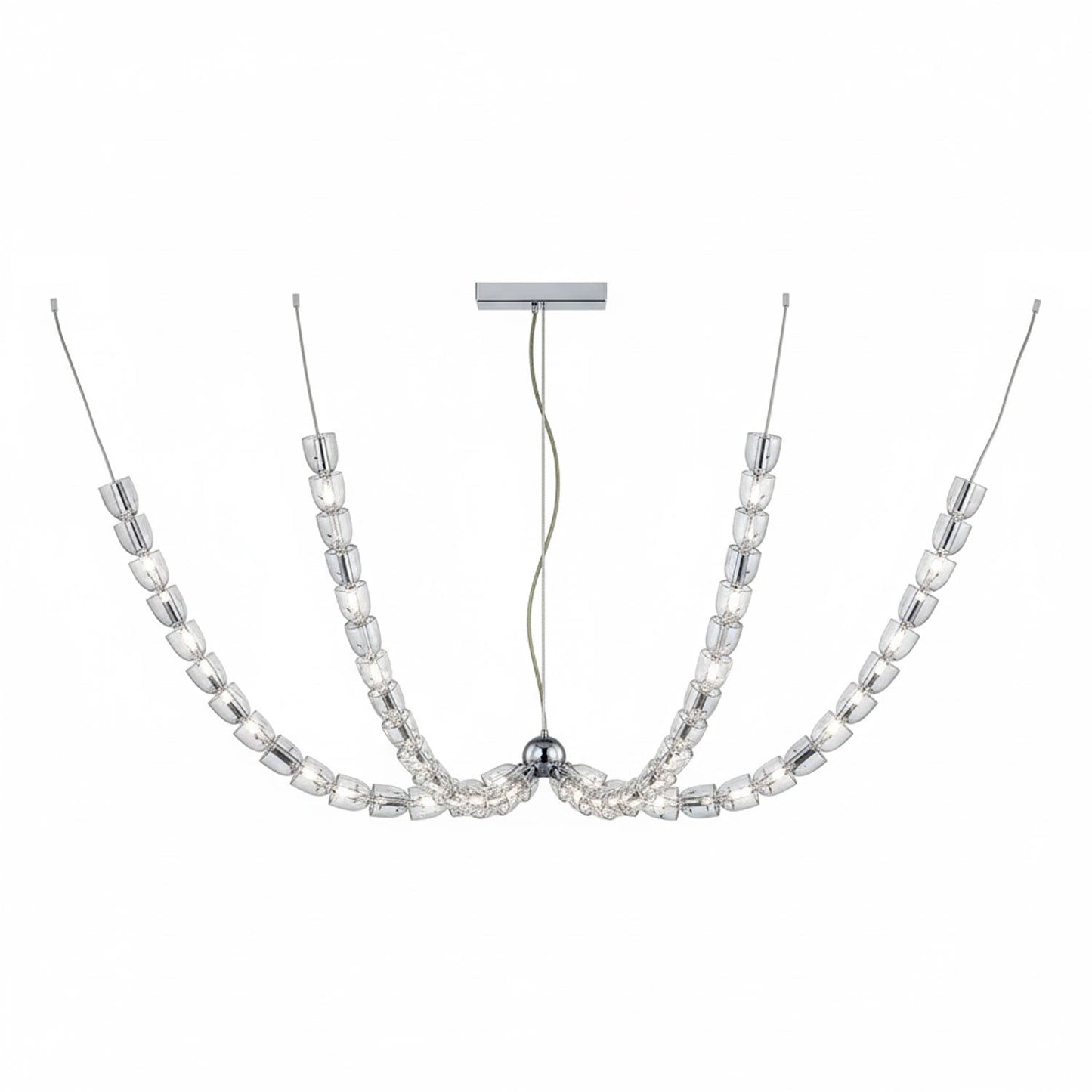 Gabriel Chrome Crystal Chandelier