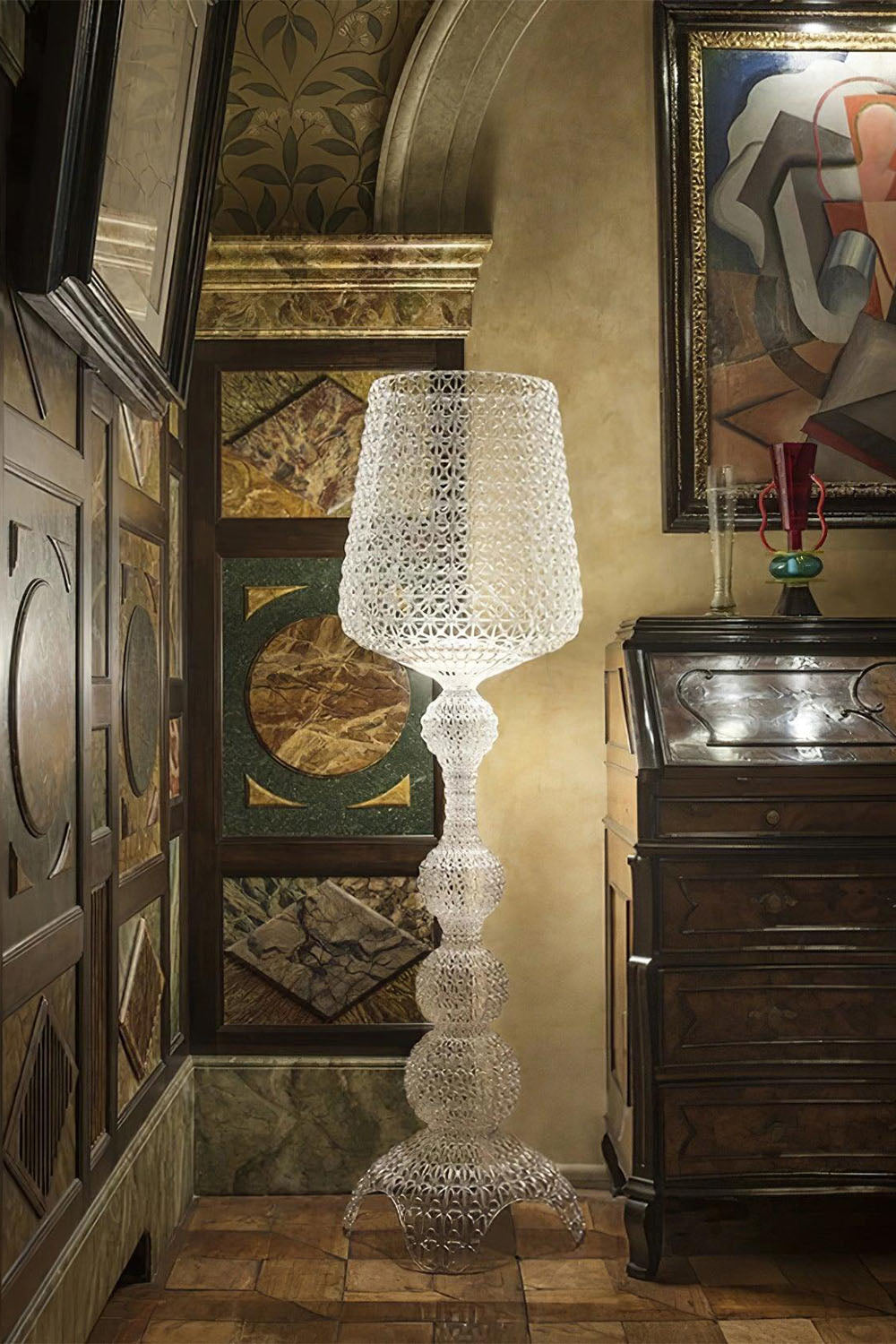 Kabuki Floor Lamp - view 2 | morylighting