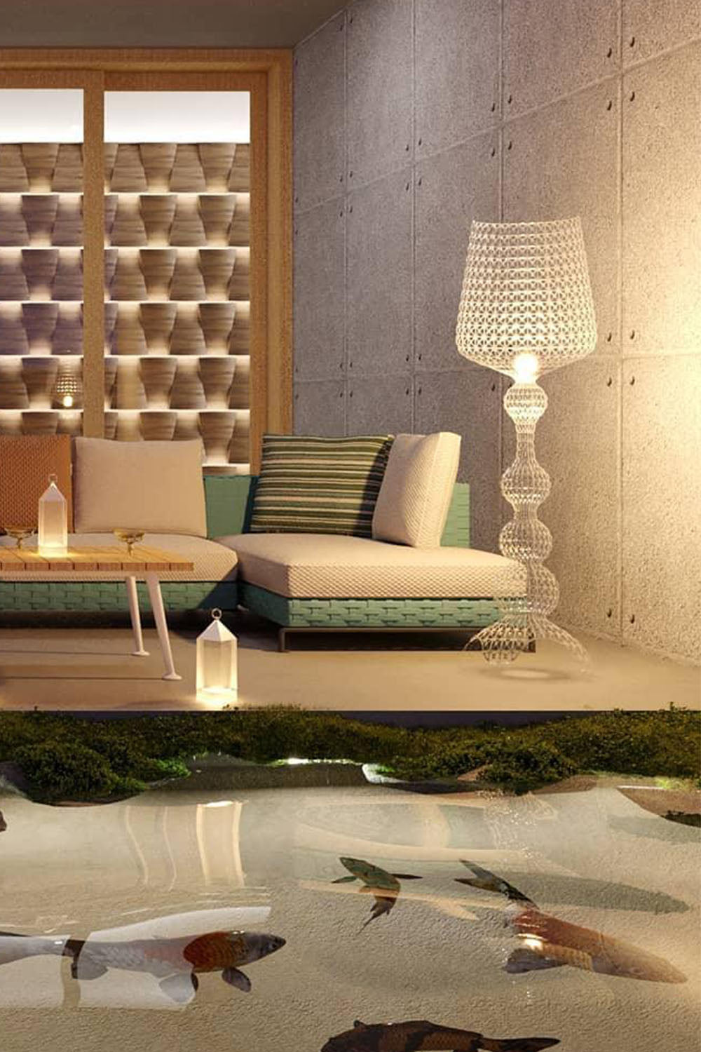 Kabuki Floor Lamp - view 12 | morylighting