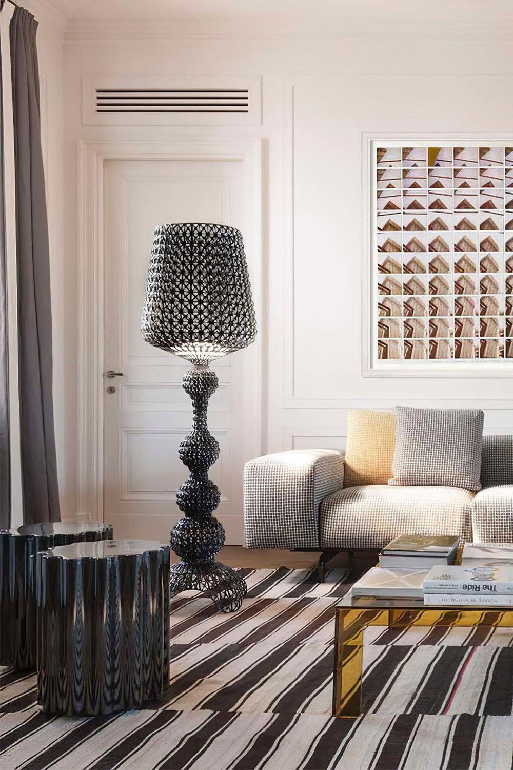 Kabuki Floor Lamp - view 3 | morylighting