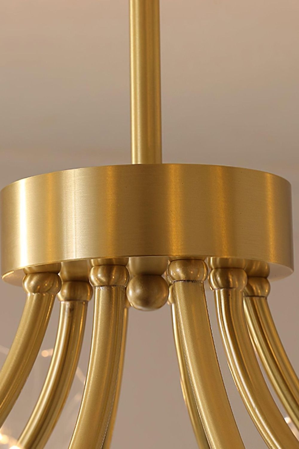 Kalin Blossom Petal Glass Chandelier - view 9 | morylighting