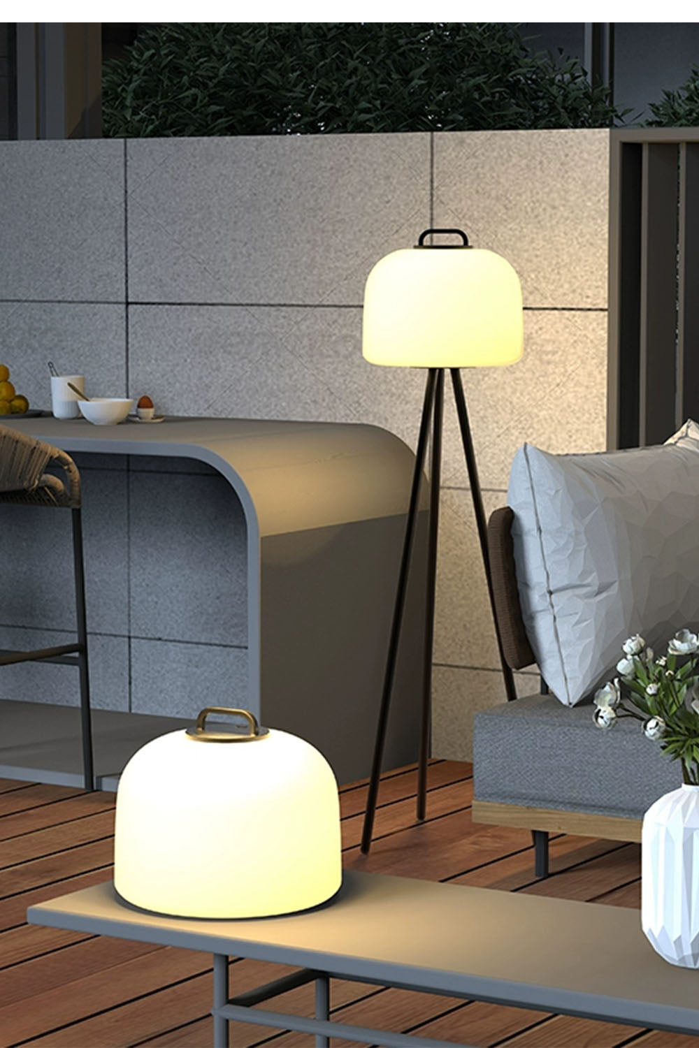 Kettle Tripod Rechargeable Floor Lamp - view 12 | morylighting