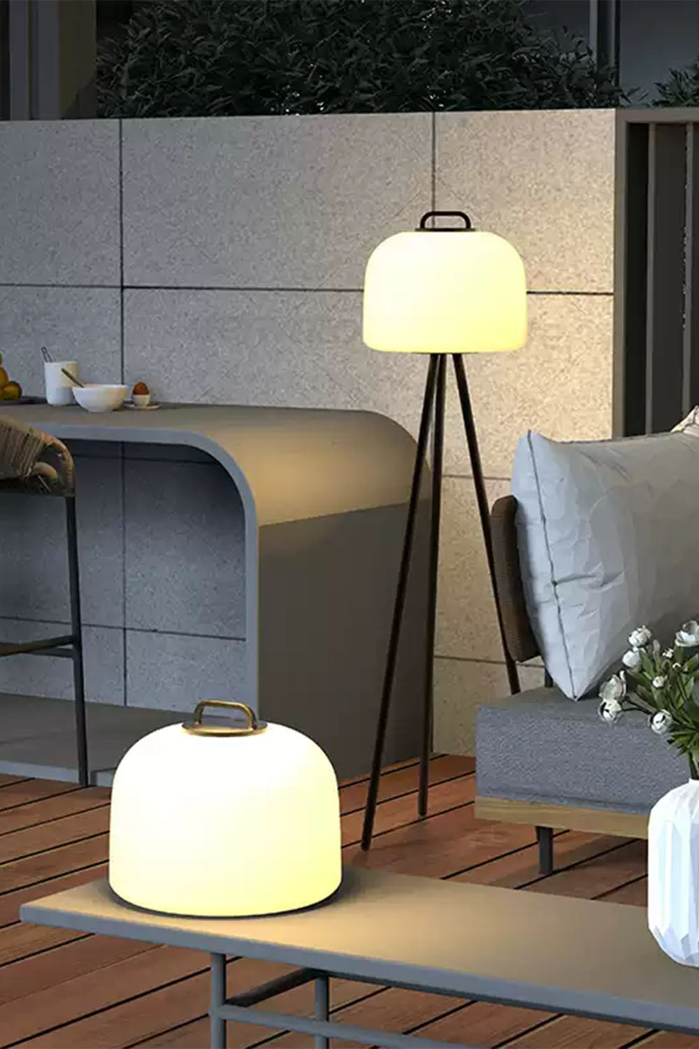 Kettle Tripod Rechargeable Floor Lamp - view 10 | morylighting